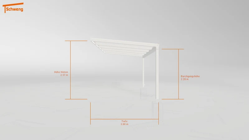 #CH Schweng Terrassenüberdachung S350 (ID 77mbjq)