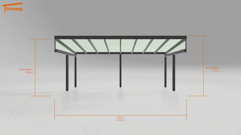 #AT Schweng Terrassenüberdachung S400 (ID bkgpy2)