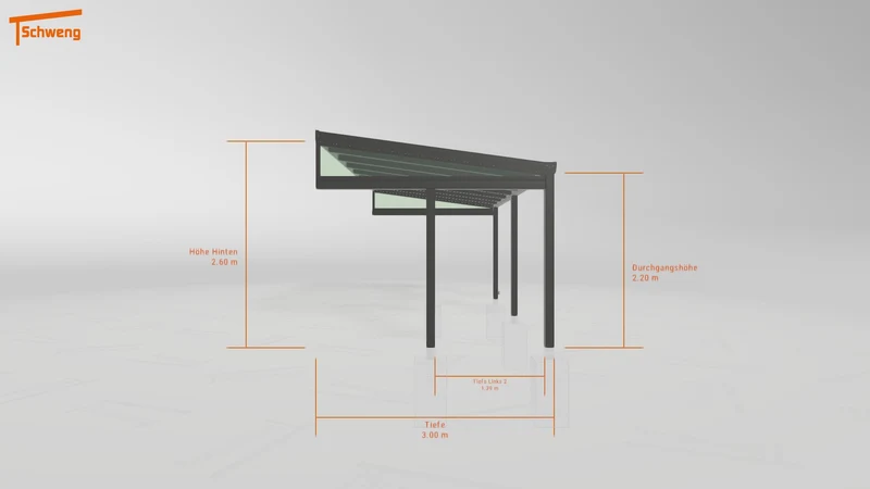 #AT Schweng Terrassenüberdachung S400 (ID bkgpy2)