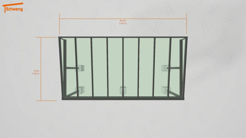 #AT Schweng Terrassenüberdachung S400 (ID bkgpy2)