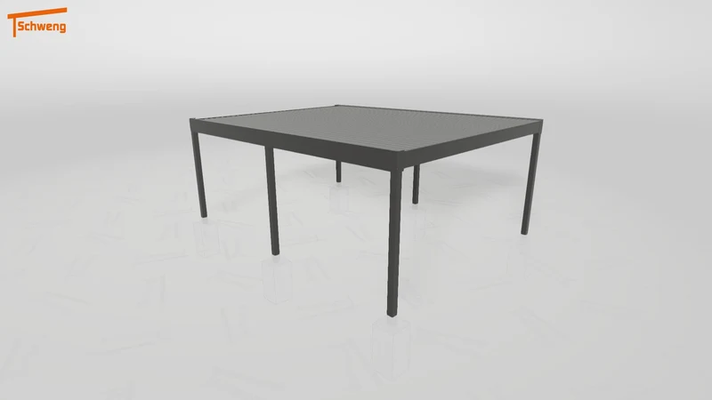 #AT Schweng Flachdachcarport C600 (ID mj724j)