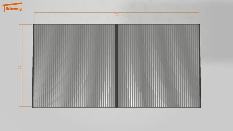 #DE Schweng Flachdachcarport C600 (ID 5mwz3v) #MTG