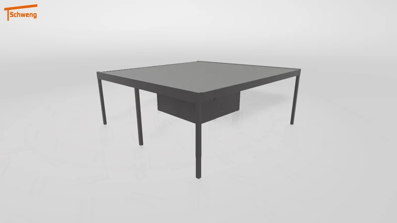 #DE Schweng Flachdachcarport C600+ (ID 9wpv8v)