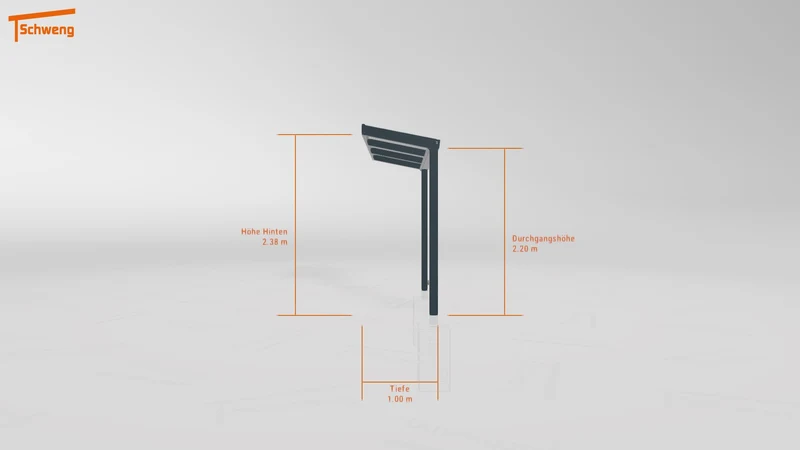 #DE Schweng Terrassenüberdachung S350 (ID mj7rrz)