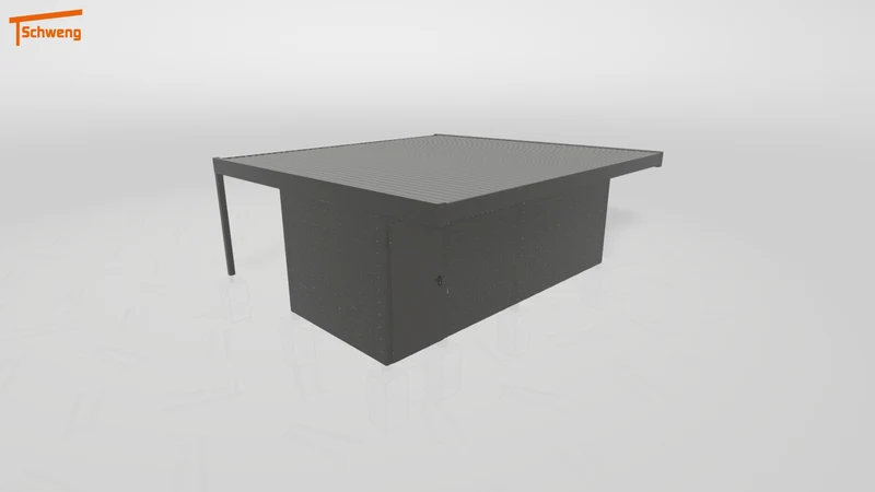 #DE Schweng Flachdachcarport C600 (ID zbgxg7) #MTG