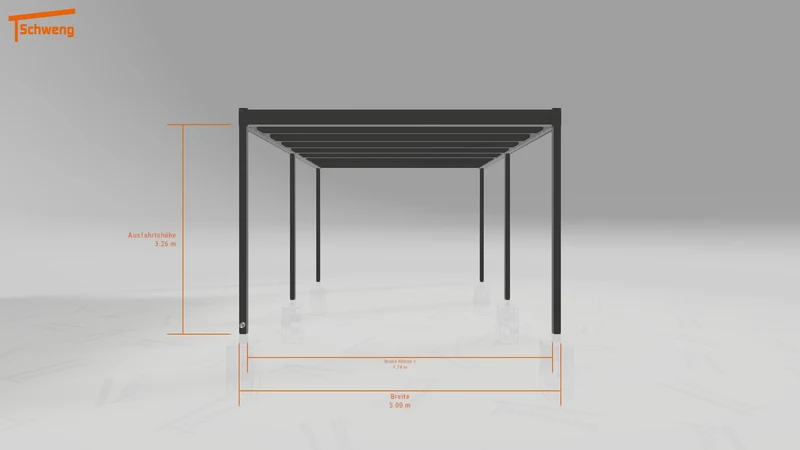 #DE Schweng Flachdachcarport C600 (ID 9wpxpp) #MTG