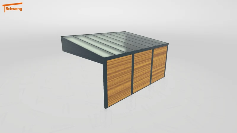 #DE Schweng Pultdachcarport S400 (ID bkgjkq)