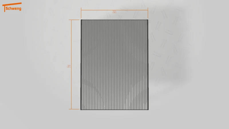 #DE Schweng Flachdachcarport C600 (ID mj7rjv)