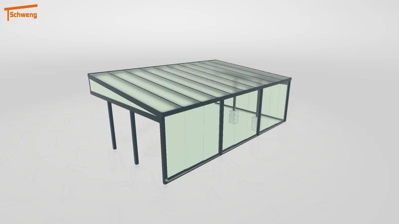 #DE Schweng Terrassenüberdachung S400 (ID 5mw9mq)