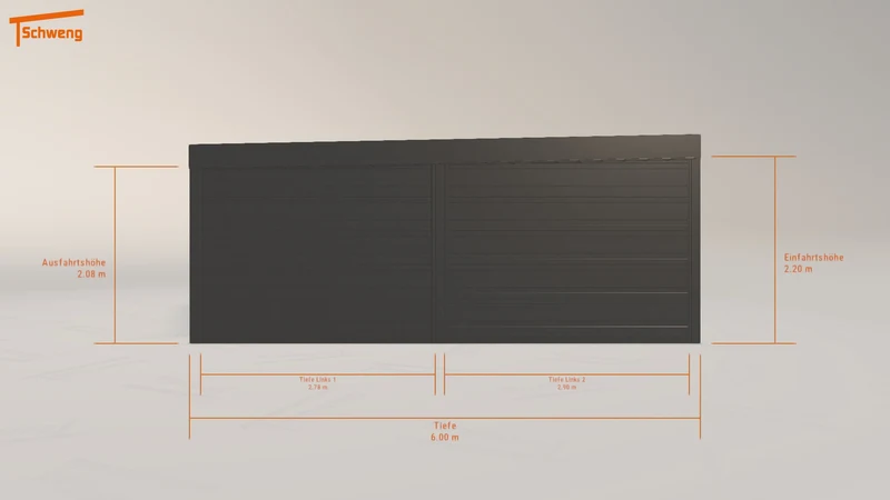 #DE Schweng Flachdachcarport C600+ (ID g7ggv8) #MTG