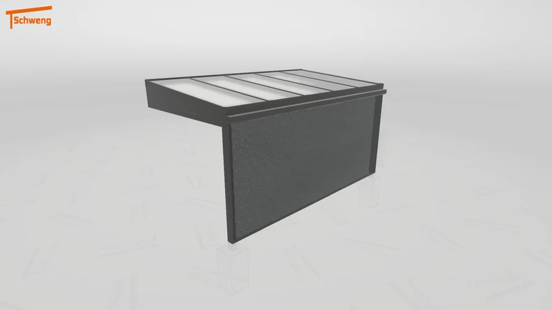 #DE Schweng Terrassenüberdachung S400 (ID dv33kn)