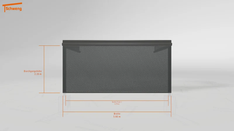 #DE Schweng Terrassenüberdachung S400 (ID dv33kn)