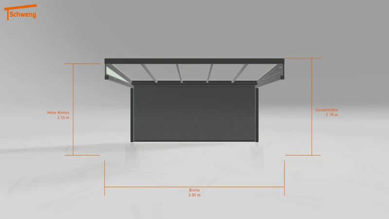 #DE Schweng Terrassenüberdachung S400 (ID dv33kn)