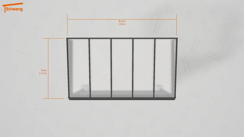 #DE Schweng Terrassenüberdachung S400 (ID dv33kn)