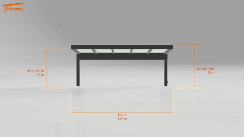 #DE Schweng Terrassenüberdachung S350 (ID jj9y8n)