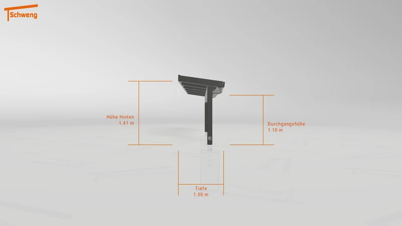 #DE Schweng Terrassenüberdachung S350 (ID jj9y8n)