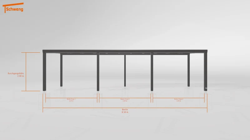 #DE Schweng Terrassenüberdachung S400 (ID jj9889)