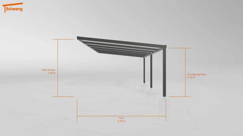 #DE Schweng Terrassenüberdachung S400 (ID x7n883)