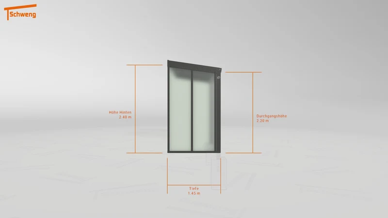 #DE Schweng Terrassenüberdachung S350 (ID pbjpqy)