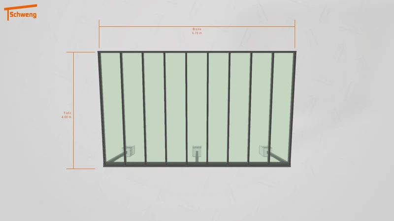 #DE Schweng Terrassenüberdachung S400 (ID w3nx3w)