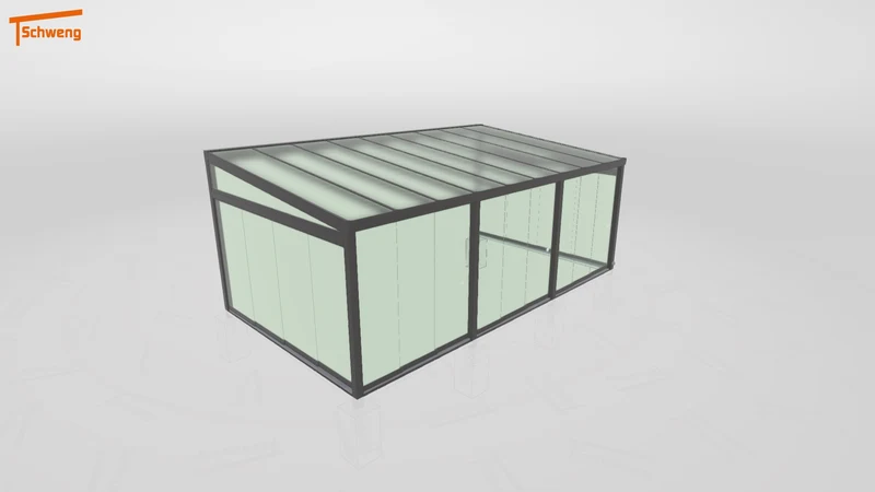 #DE Schweng Terrassenüberdachung S400 (ID 85bp5m)