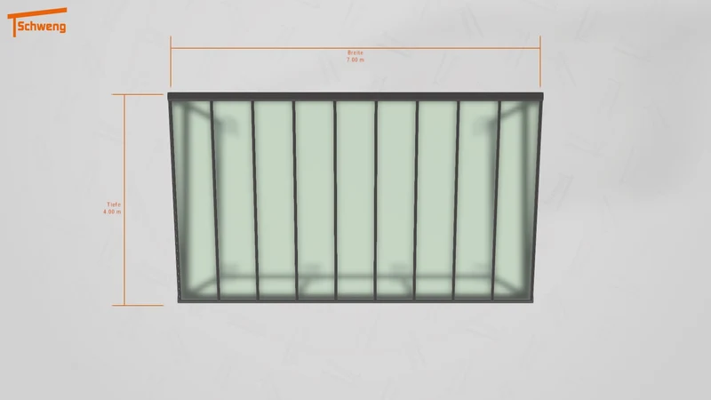 #DE Schweng Terrassenüberdachung S400 (ID 85bp5m)