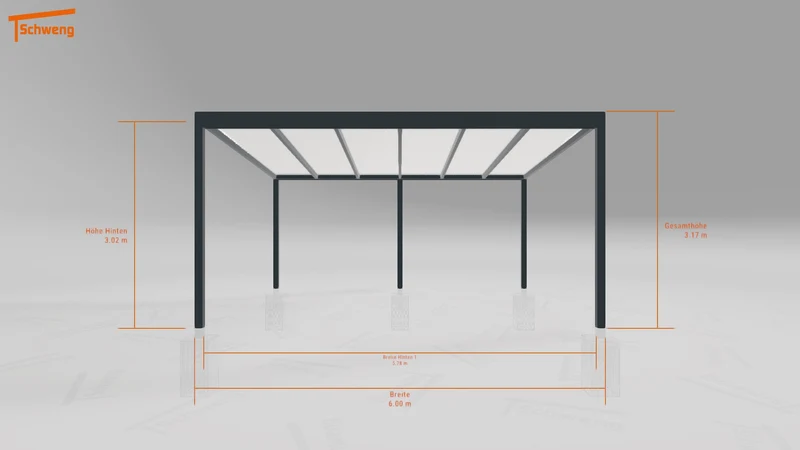 #DE Schweng Pultdachcarport S400 (ID dv3nv3)