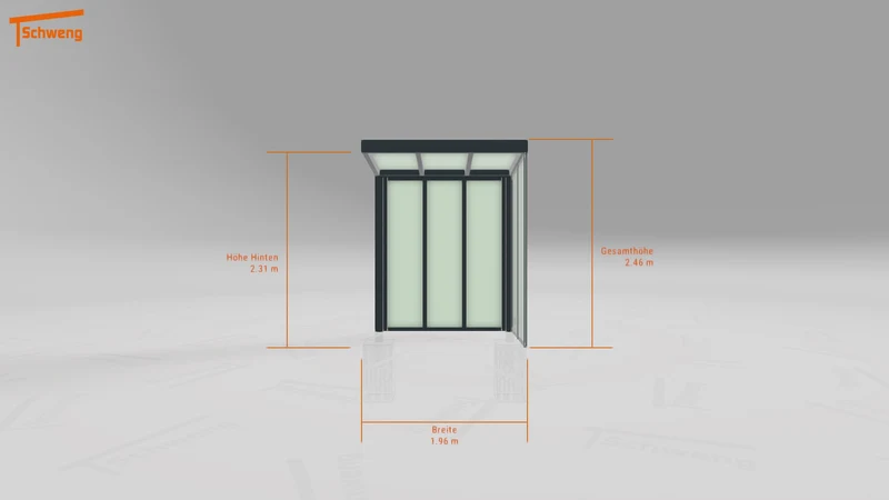 #DE Schweng Terrassenüberdachung S350 (ID ygn7ng)