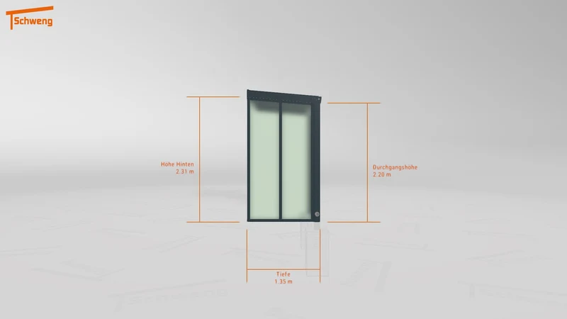 #DE Schweng Terrassenüberdachung S350 (ID ygn7ng)