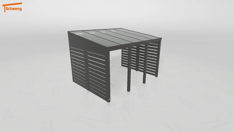 #DE Schweng Terrassenüberdachung S400 (ID rjzr3m)