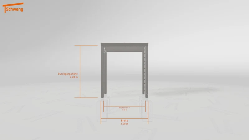 #DE Schweng Terrassenüberdachung S350 (ID 77m5gp)