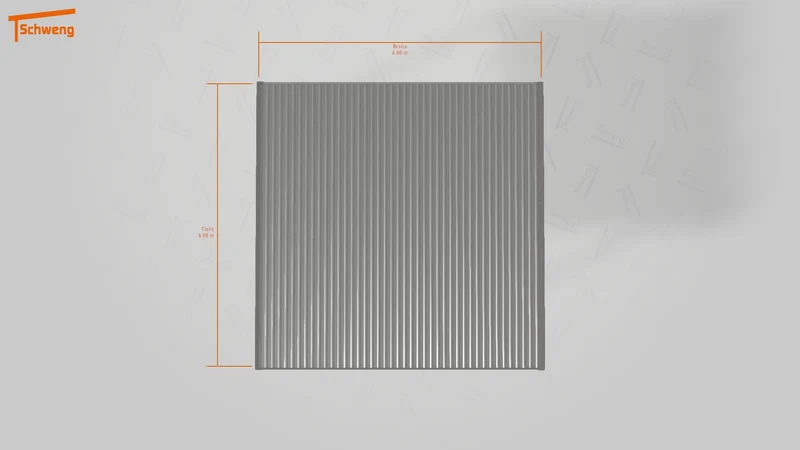 #DE Schweng Flachdachcarport C600+ (ID v4r9yp)