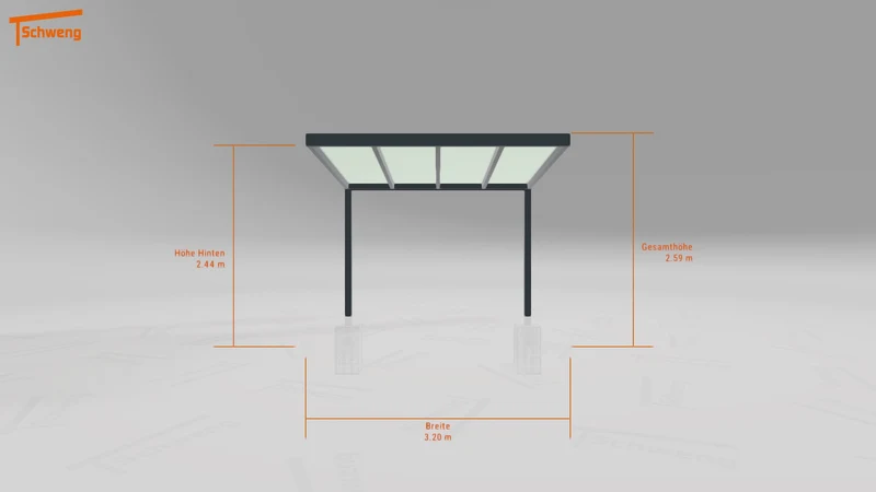 #DE Schweng Terrassenüberdachung S350 (ID 2qxxr7)