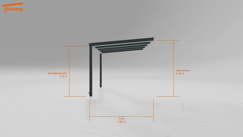 #DE Schweng Terrassenüberdachung S350 (ID 2qxxr7)