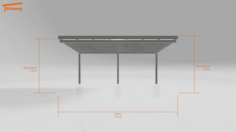 #DE Schweng Terrassenüberdachung S350 (ID qdwwbw)