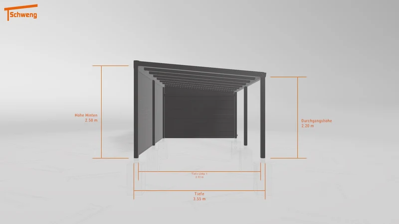 #DE Schweng Terrassenüberdachung S350 (ID 9wp9x3)