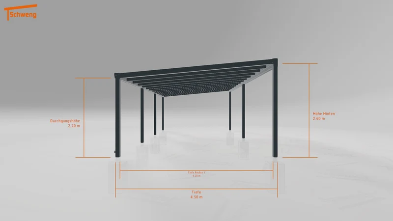 #DE Schweng Pultdachcarport S400 (ID 2qxmbd) #MTG