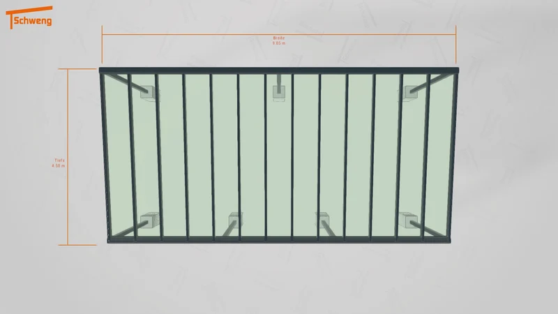 #DE Schweng Pultdachcarport S400 (ID 2qxmbd) #MTG