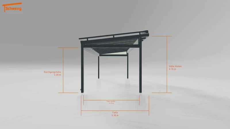 #DE Schweng Terrassenüberdachung S400 (ID 42jpjd)