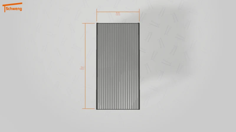 #DE Schweng Flachdachcarport C600+ (ID n5x8xr) #MTG