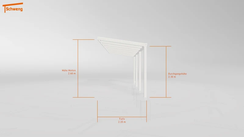 #DE Schweng Terrassenüberdachung S400 (ID bkgmgp)
