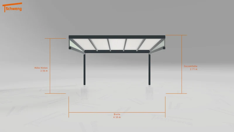 #DE Schweng Terrassenüberdachung S350 (ID zbgwxm)