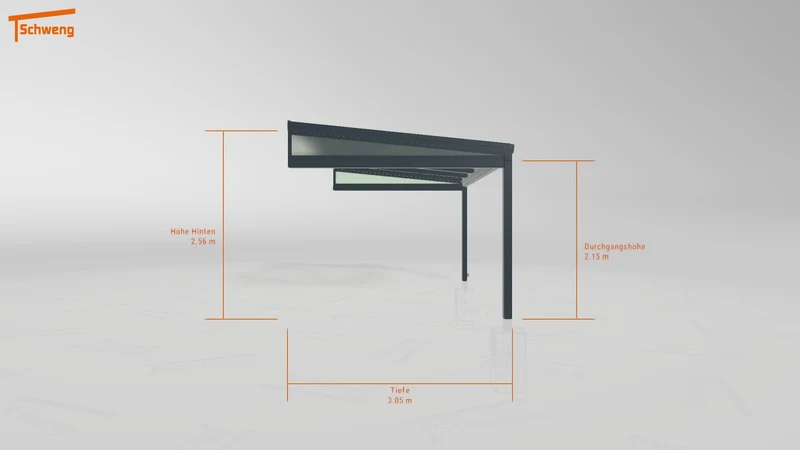 #DE Schweng Terrassenüberdachung S350 (ID zbgwxm)