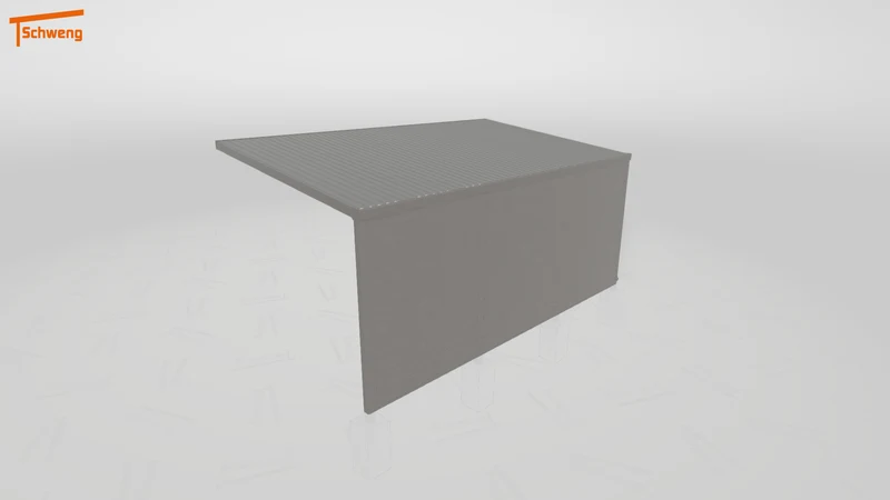 #DE Schweng Pultdachcarport S400 (ID 77mbmz) #MTG