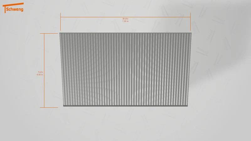 #DE Schweng Pultdachcarport S400 (ID 77mbmz) #MTG