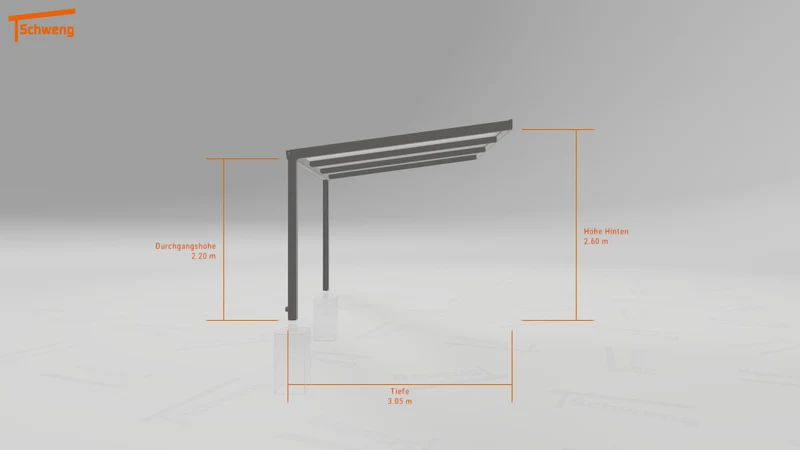 #DE Schweng Terrassenüberdachung S350 (ID 42jwjg)