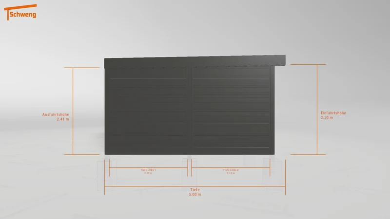 #DE Schweng Flachdachcarport C600+ (ID w3nx5w) #MTG