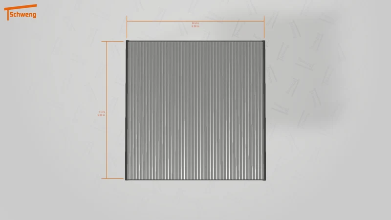 #DE Schweng Flachdachcarport C600+ (ID x7nk3g) #MTG