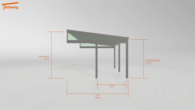 #DE Schweng Terrassenüberdachung S400 (ID 5mwgdz)