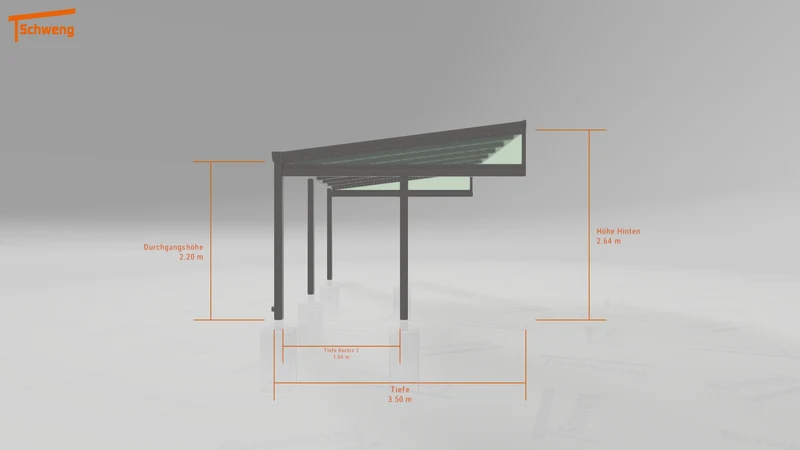#DE Schweng Terrassenüberdachung S400 (ID 5mwgdz)